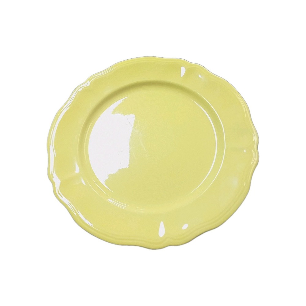 Lemon Federalist Ironstone #4236 Vintage Yellow Serving Platter 12.5"